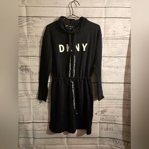 Black DKNY Longsleeve Sweater Dress Womans Size Small